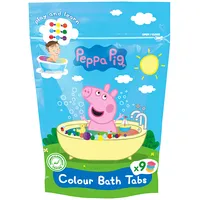 Peppa Pig Ūdeni iekrāsojošas tabletes vannai, 9 x 16 G  8069P 5903957303550