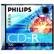 Philips Cd-R 80 700Mb slim case  Cr7D5Ns01/00 8710895778183