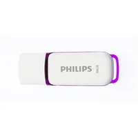 Philips Usb 2.0 Flash Drive Snow Edition Violeta 64Gb  Fm64Fd70B 8719274668015