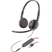 Poly Blackwire 3225 Stereo Wired Headset, Usb-A, Black  80S11Aa 197497211269
