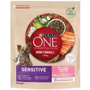 Purina One Mini/Small Sensitive Salmon, rice - dry dog food 800 g  Dlzpuiksp0095 7613036526876