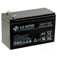Re-Battery acid-lead 12V 7Ah Agm maintenance-free 2600G  Accu-Hr1234W/Bb Hr 1234W