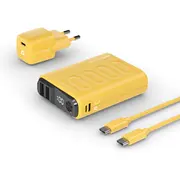 Realpower Powerbank Pb-10000 Set  gelb 10.000Mah 390659 4040895009203