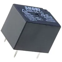 Relay electromagnetic Spdt Ucoil 24Vdc Icontacts max 15A  S3H-24-1C