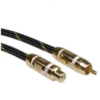 Roline Gold Cinch Cable, simplex M - F, white 10.0M  11.09.4295