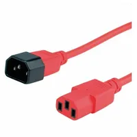 Roline Monitor Power Cable, red 1.8 m  19.08.1520