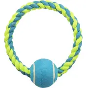 Rotaļlieta suņiem - Trixie Tennis ball on a Rope 6Cm 18Cm  102910 4011905032665 63079098