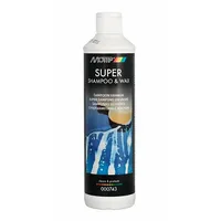 Šampūns un vasks Super Shampoo  Wax 500Ml, Motip 000743Motip 8711347223374