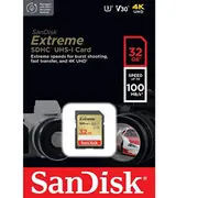 Sandisk Extreme Sdhc 32Gb Atmiņas Karte  Sdsdxvt-032G-Gncin 619659188924