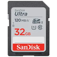 Sandisk memory card 32Gb Sdhc Ultra cl. 10 Uhs-I 120 Mb s  Sdsdun4-032G-Gn6In 0619659183813