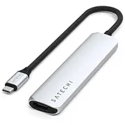 Satechi St-P6Ss interface hub Usb Type-C 10000 Mbit/S Silver  O810086361762 0810086361762 Wlononwcrnuea