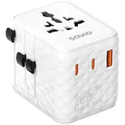 Strāvas adapteris Savio Travel adapter Universal 20W Usb-A Usb-C  Ap-08 5905106070993