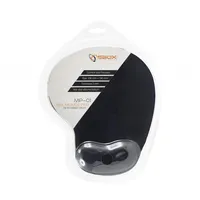 Sbox Mp-01B Gel Mouse Pad Black  T-Mlx35946 0616320536893