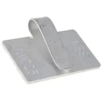 Self-Adhesive cable holder metal grey Cable P-Clips  Mwc-25