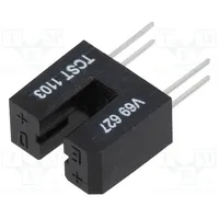 Sensor optocoupler through-beam With slot Slot width 3.1Mm  Tcst1103