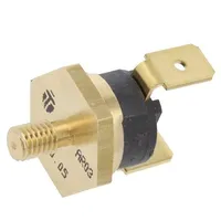 Sensor thermostat Spst-Nc 50C 16A 250Vac connectors 6,3Mm  Ar03W3S2-50 Ar03.50.05-W3-S2