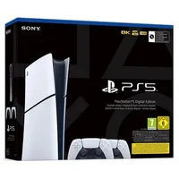 Sony Playstation 5 Digital Edition D Slim  2 Dualsense White T-Mlx56140 711719581574