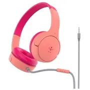 Soundform Mini On-Ear Wired Headphones Pink For Kids  Aud004Btpk 745883847648