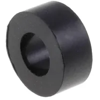 Spacer sleeve cylindrical polystyrene L 3Mm Øout 7Mm black  Tdys3.6/3 Kdr03