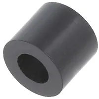 Spacer sleeve cylindrical polystyrene L 6Mm Øout 7Mm black  Tdys3.6/6 Kdr06