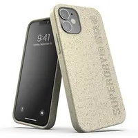 Superdry Snap iPhone 12 mini Compostable Case piaskowy sand 42623  8718846086271