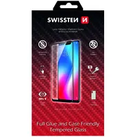 Swissten Full Face Tempered Glass Aizsargstikls Pilnam Ekrānam Samsung Galaxy A54 5G Melns  54501837 8595217480995