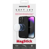 Swissten Soft Joy Magstick Case Aizmugurējais Apvalks Priekš Apple iPhone 15  35500117 8595217483149