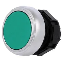 Switch push-button 22Mm Stabl.pos 1 green none Ip66 flat  Lpcb103