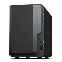 Synology Ds223 Up to 2 Hdd/Ssd Hot-Swap Realtek Rtd1619B Processor frequency 1.7 Ghz Gb Ddr4  4711174724772