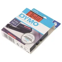 Tape 9Mm 7M red Character colour black  Dymo.s0720720 S0720720