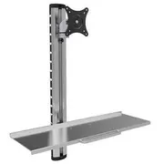 Techly Ica-Plw 01 monitor mount / stand 68.6 cm 27 Wall Silver  Ica-Plw-01 8054529028276 Wlononwcrggzm