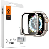 Tempered Glass Spigen Glas.tr Slim Pro Apple Watch Ultra 49 Mm Titanium  23320-0 8809896745253