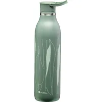 Termopudele Cityloop Thermavac eCycle Water Bottle 0.6L pārstrādāta nerūs. tērauda / pelēcīgi zaļa Leaf  2710870011 6939236413688