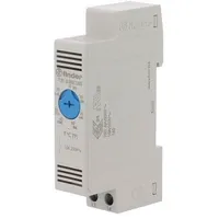 Termostats ventilācijas kontrolei No 10A 250Vac 7  4 K Ip20 7T.81.0.000.2303