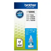 Brother Bt5000C Cyan ink bottle 5000 pages Dcpt300  Dcpt500W 4977766748766 Expbroabr0187