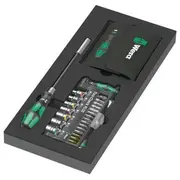 Tools set general purpose in a foam tray 57Pcs.  Wera.05150150001 05150150001