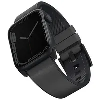 Uniq pasek Straden Apple Watch Series 4 5 6 7 8 Se Se2 Ultra 42 44 45Mm. Leather Hybrid Strap grey szary  Uniq-45Mm-Stragry 8886463679623