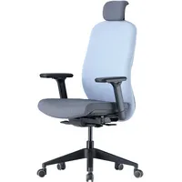 Up Athene ergonomic office chair Black, Grey  Blue fabric Athene/Bl 676737387778
