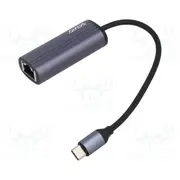 Usb to Ethernet adapter Rj45 socket,USB C plug 3.1 Gen 1  Savak-56 Ak-56