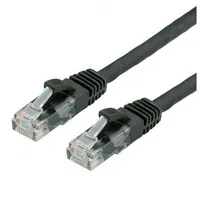 Value Utp Cable Cat.6, halogen-free, black, 1.5M  21.99.0255
