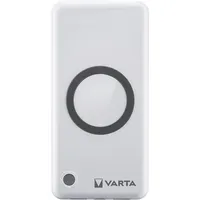 Varta Portable Wireless Powerbank 10000Mah Silver  57913101111 4008496021666
