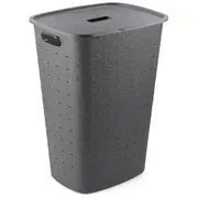Veļas kaste Softex 56L 42X31,6X60Cm tumši pelēka  0800571Z68 3253924848082