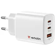 Verbatim Essentials Tīkla lādētājs 65W / balts  32353 023942323532