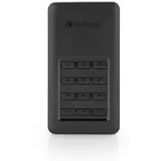 Verbatim Store N Go Portable Ssd with Keypad Access 256Gb  53402 0023942534020 Wlononwcrtbf7