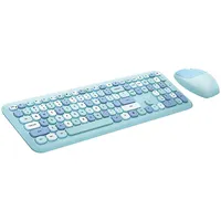 Wireless keyboard  mouse set Mofii 666 2.4G Blue Smk-666395Ag 6950125748902 034320