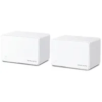 Wireless Router, Mercusys, 2-Pack, 3000 Mbps, Mesh, 3X10 / 100 1000M, Haloh80X2-Pack  2-6957939000691 6957939000691