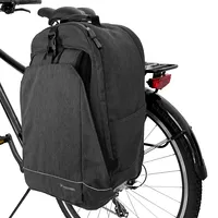 Wozinsky bicycle trunk bag backpack 2In1 40L black Wbb33Bk  5907769301360