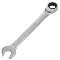 Wrench combination spanner,with ratchet 15Mm nickel plated  Stl-4-89-940 4-89-940