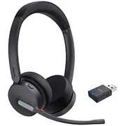 Yealink Wh64 Hybrid Dual Teams Headset Wireless Head-Band Office/Call center Micro-Usb Bluetooth Black  1208685 6938818319547 Wlononwcrgks6
