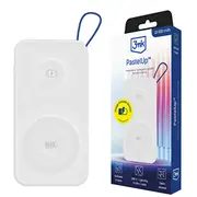 3Mk Pastelup 10 000Mah Powerbank 22.5W Magsafe Qi Usb-A Usb-C Lightning White  5903108583268